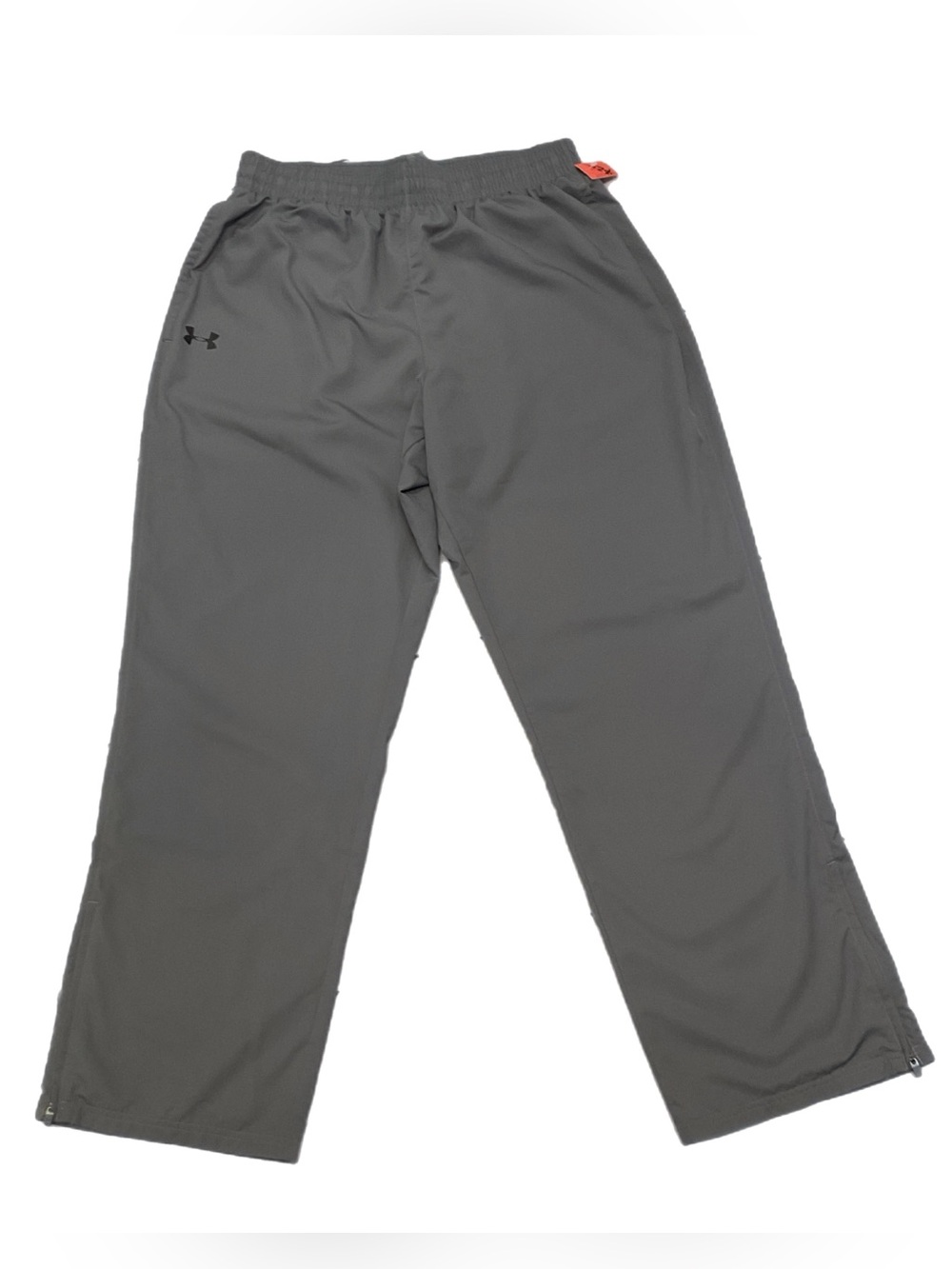 Under Armour HeatGear Gray Mesh Lined Track Pants